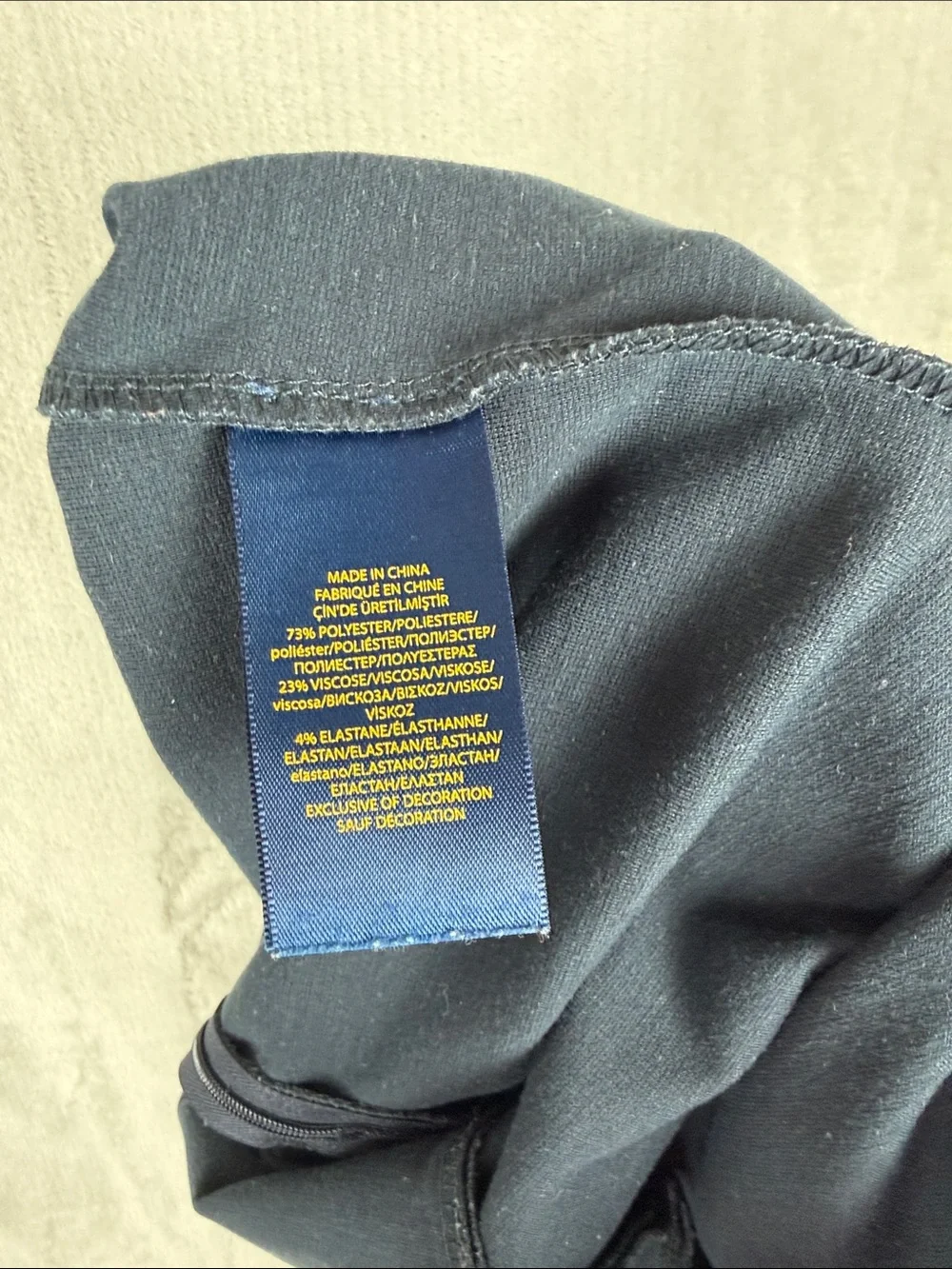 Polo Ralph Lauren Girls Large 12-14 Navy Sleeveless Uniform Dress Pink Pony